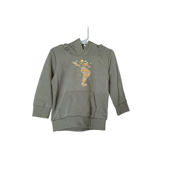 Latino Heritage Month CHILDS Gender Inclusive Latin America Hooded Sweatshirt SI - Picture 2 of 8